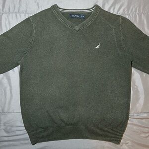 Nautica men’s V-Neck Sweater. Size Medium.